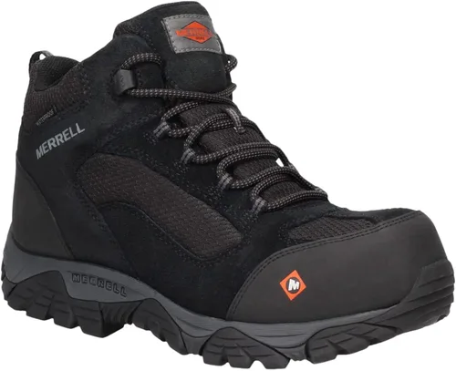 Vista 2 de Merrell - Botas de trabajo para hombre con punta de compresión impermeable