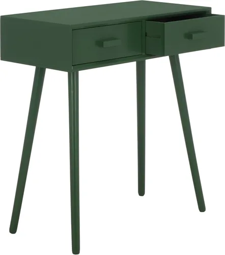 Vista 9 de Safavieh Home Dean Mid-Century Modern - Consola negra de 2 cajones