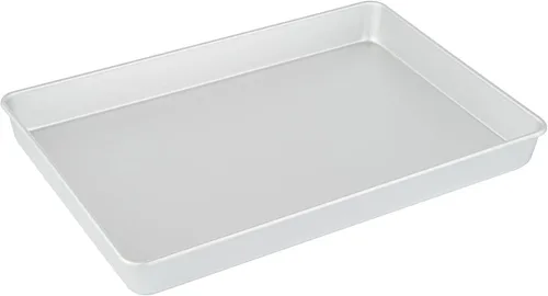 Vista 2 de Restaurantware-Met Lux Molde para Hornear de Lados Rectos de 18 x 12 x 2 Pulgadas, 1 Molde Rectangular para Pastel - Listo para Horno, Congelable