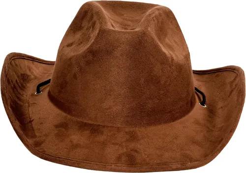 Vista 2 de Forum Novelties, sombrero de vaquero para hombre., talla única , Marrón