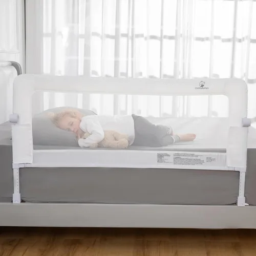 Vista 10 de ComfyBumpy Paquete de 1 riel de cama para niños pequeños de 35.5" L x 19.5" A Rieles de cama para niños pequeños para cama individual, matrimonial