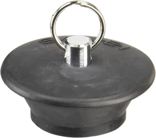 Vista 6 de SANEI H27F-37 Tapón de goma para autobús tipo W Diámetro de drenaje 1.3-1.5 pulgadas (1.339-1.457 in) Tapón de agua doble sin reemplazo de vaina