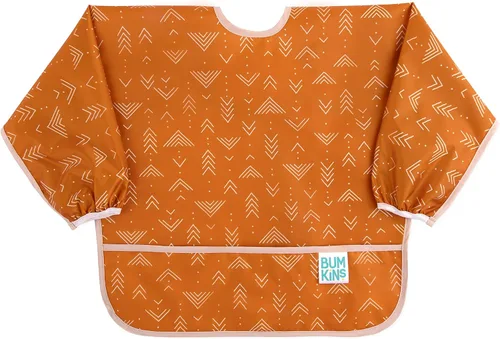 Vista 12 de Bumkins Sleeved Bib for Girl or Boy, Baby and Toddler for 6-24 Mos