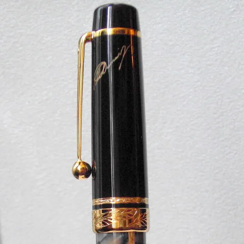 Vista 3 de Montblanc Alexandre Dumas 1996 Writers Series Edición Limitada Bolígrafo