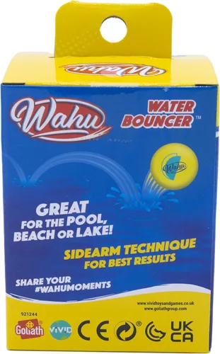 Vista 3 de Wahu - Pelota de agua 100% impermeable, pelota de saltar para piscina, bola de salto de 3.5 pulgadas para piscina y playa, salta más de 75 pies