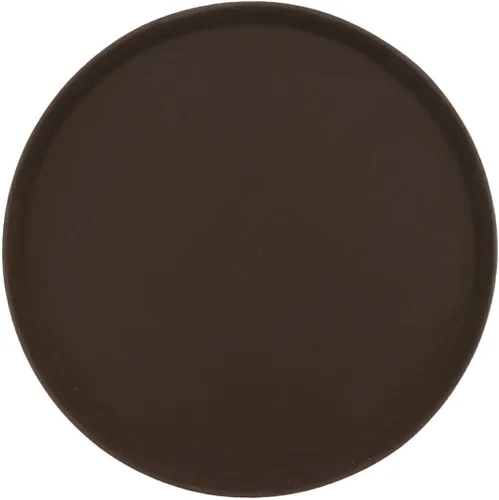Vista 3 de G.E.T. NS-1014-BR Bandeja rectangular antideslizante de plástico sin BPA, de 10 x 14 pulgadas, color marrón