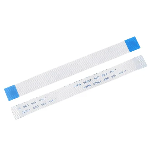 Vista 32 de uxcell Cable plano flexible, 5 pines de 0.020 in de paso de 1.181 in, FPC FFC, cable de cinta flexible para TV LCD, audio para automóvil