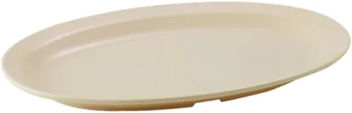 Vista 5 de Winco MMPR-6W - Plato redondo de melamina, 6.5 pulgadas, blanco (12 unidades), mediano