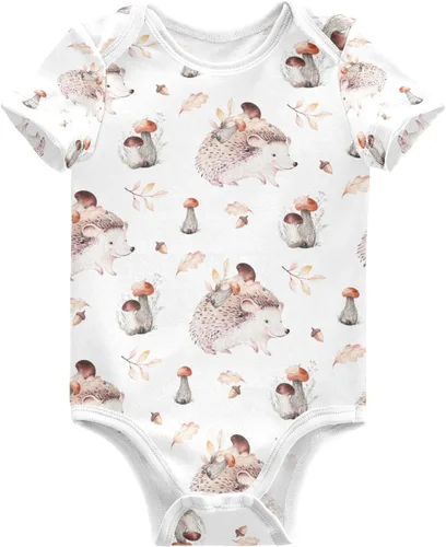 Vista 21 de vvfelixl Body para bebé niña Llama Alpaca Cactus Manga Corta Algodón Ropa de Bebé Para Niñas 0-24 Meses Negro Multi10