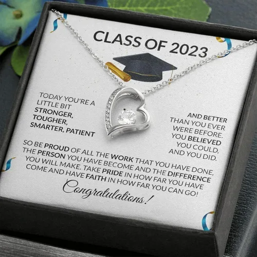 Vista 2 de ZephariO Graduation Necklace For Her 2023 - Graduation Necklace 2019 For Women, Cadenas De Plata 925 Para Mujer, Regalos Para Graduacion 2023