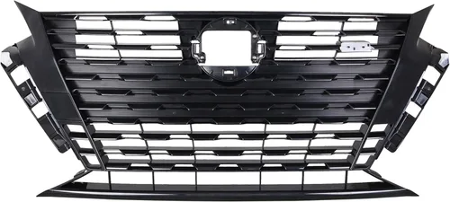 Vista 9 de Garage-Pro Conjunto de Parrilla Frontal para Nissan Frontier 1998-2000, Cáscara Cromada, Inserción Negra, Accesorios Nissan Frontier, NI1200183