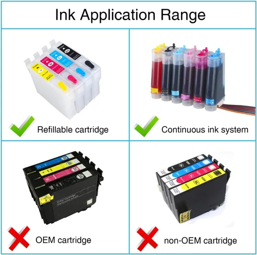 Vista 2 de Kit de tinta de repuesto de tinte negro para T079120 79 Artisan 1430 1500w 730 837 835 810 800 725 710 700 600 50 PHOTO1410 1400 RX680 RX595 RX5800