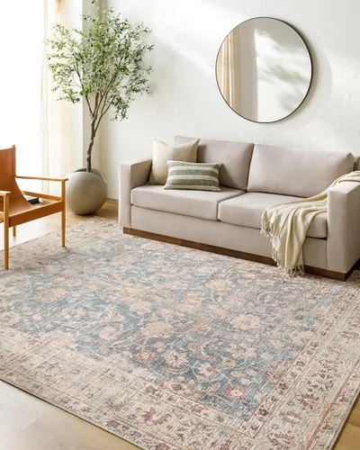 Vista 15 de Livabliss x Becki Owens - Alfombra vintage Marlene para pasillo, 2'7" x 7'3", Beige/Multi, (7' y menos)