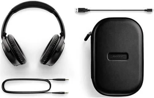 Vista 7 de Bose Auriculares inalámbricos Bluetooth QuietComfort 35 II, con cancelación de ruido, con control de voz Alexa - Negro