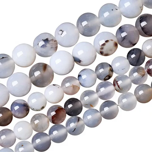 Vista 50 de 45 Cuentas de Piedra Natural de 5⁄16 Pulgadas (8 mm) con Cuentas de Amazonita Azul para Hacer Joyería AAA Redondas Cuentas Sueltas Piedras
