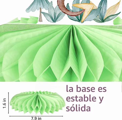 Vista 5 de Centros de mesa con diseño de panal de dragón, 11 piezas, decoración de fiesta de cumpleaños de dragón, decoraciones de panal de dragón