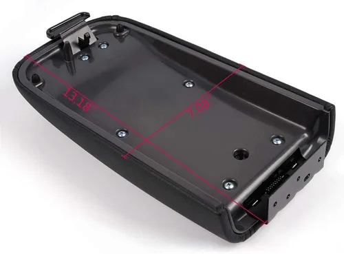 Vista 2 de VRracing - Kit de tapa de consola central de repuesto compatible con Chevy Trailblazer GMC Envoy 2006-2009 2007 2008