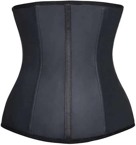 Vista 2 de YIANNA Underbust Corsé deportivo modelador de figura de látex para mujer
