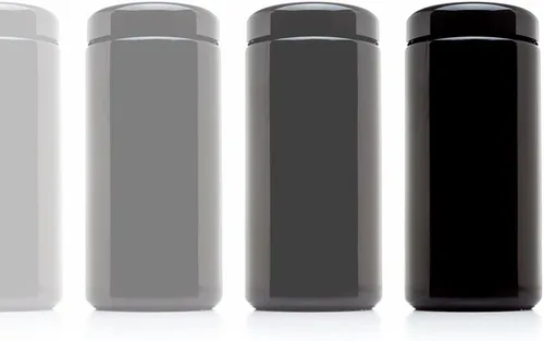Vista 10 de Infinity Jars Tarro de boca ancha con tapa de rosca de vidrio ultravioleta negro extra grande de 1 litro (34 fl oz)