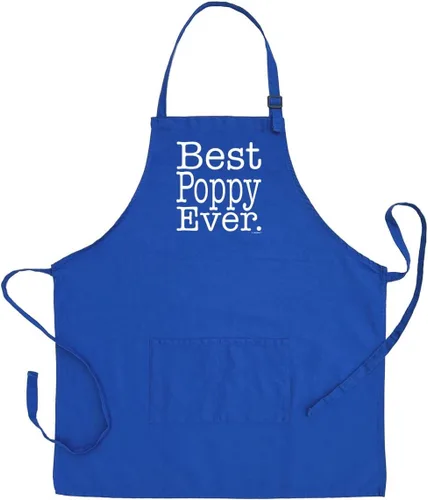 Vista 13 de Best Grandpa Papa Gramps Pop-Pop o Poppy Ever - Delantal ajustable con pechera de dos bolsillos