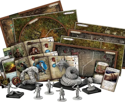 Vista 3 de Expansión Mansions of Madness Path of The Serpent - Conquista los peligros de la selva y descubre nuevos horrores. A partir de 14 años, 1-5