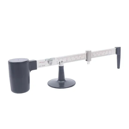 Vista 2 de Hidrómetro de lodo, herramienta de prueba de barro, doble escala, hidrómetro de lodo, equilibrio de gravedad, hidrómetro con precisión de medición