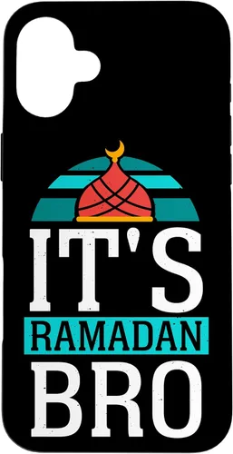Vista 22 de iPhone 16 It's Ramadan Bro Mubarak Eid Kareem Muslim Case