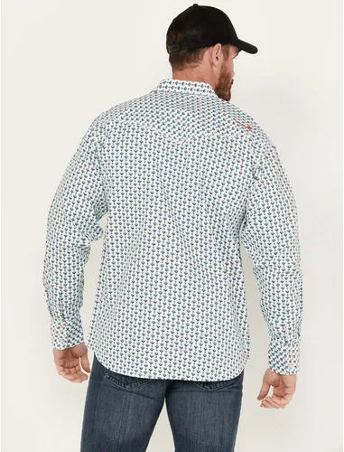 Vista 4 de ARIAT Fr Dillinger - Camisa de trabajo de ajuste retro para hombre