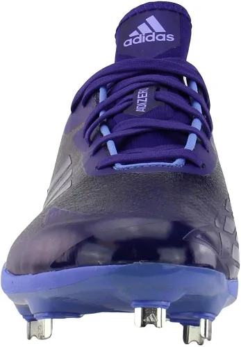 Vista 5 de adidas Adizero Afterburner V Dipped - Tenis de béisbol para hombre zapatos casuales con tacos color morado Púrpura