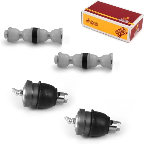Vista 44 de Metrix Premium Chassis Parts - Juego de 4 piezas de articulación de rótula superior y barra estabilizadora delantera para Ford Ranger RWD 1998-2011