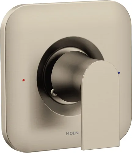 Vista 7 de Moen Genta LX - Kit de moldura moderna de equilibrio de presión Posi-Temp de 1 mango, requiere válvula, T2471BZG
