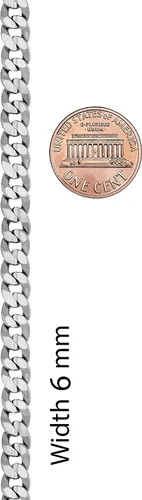 Vista 8 de LIFETIME JEWELRY Collar de cadena de eslabones cubanos chapado en oro de 24 quilates para hombres y mujeres (0.236 in y 0.374 in)
