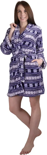 Vista 10 de Cherokee - Bata para dormir de poliéster de felpa para mujer