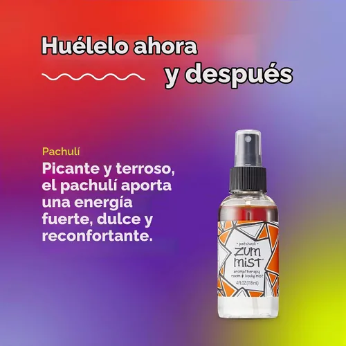 Vista 3 de Indigo Wild Zum Mist - Spray para habitación y cuerpo, pachulí, 4 onzas líquidas (paquete de 2)