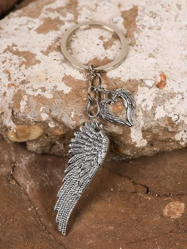 Vista 3 de HAQUIL Llavero vintage de la suerte, accesorios de regalo para hombres y mujeres, llavero de joyería