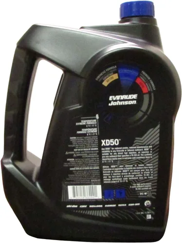 Vista 2 de Evinrude BRP Marine XPS Evinrude Johnson MAR - Jarra de galón de mezcla semisintética