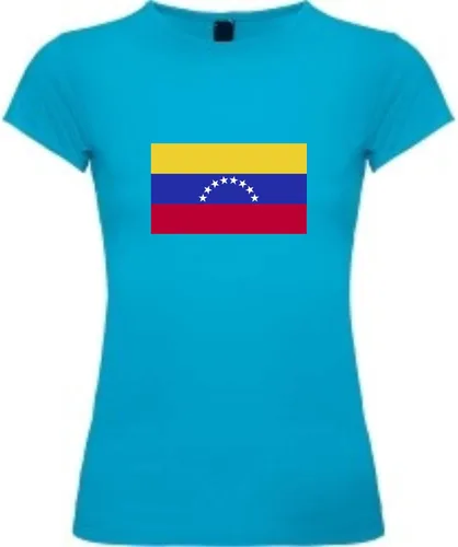 Vista 2 de Florida, T-shirt Venezuela Flag, Venezuelan Gift, Venezuela T-Shirt Women's, T-Shirt Casual, Graphic Tee, Florida State