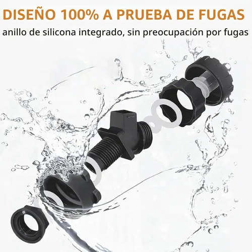 Vista 6 de Jarra de agua para acampar de 5 galones con bomba automática plegable, contenedor de agua para campamento a prueba de fugas sin BPA con espiga