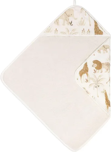 Vista 13 de Crane Copper Dash - Toalla de bebé con capucha, 100% algodón de rizo, 30 x 30 pulgadas, toalla de playa y piscina