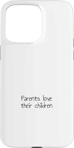 Vista 28 de iPhone 16 Parents love their children Case