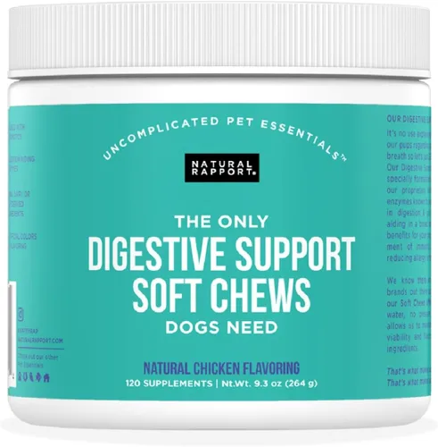 Vista 12 de Natural Rapport Suplemento para alergias para perros, los únicos masticables suaves que los perros necesitan, golosinas de 120 unidades que