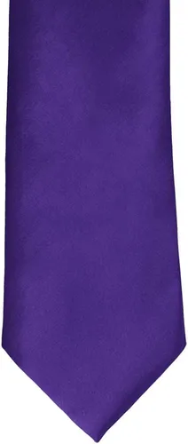 Vista 197 de tiemart Corbata de color sólido para hombre Longitud estándar