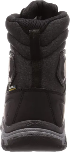 Vista 3 de KEEN Botas de nieve de senderismo para hombre, Negro
