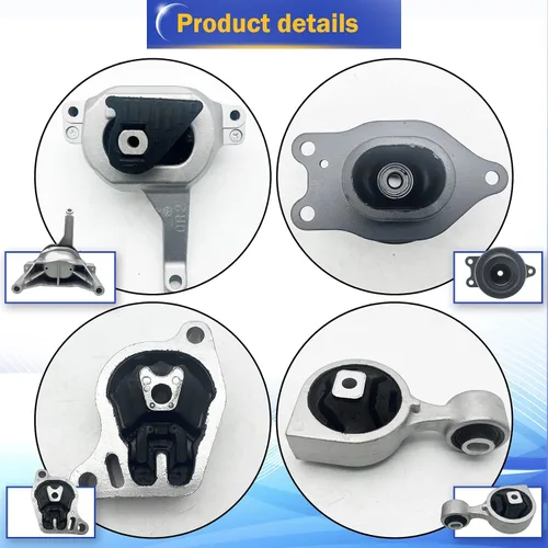 Vista 5 de Kit de soporte de motor de transmisión para motor de motor para 2007 2008 2009 2010 2011 2012 2013 2014 2015 2016 Nissan Altima 2.5L A4339 A4340
