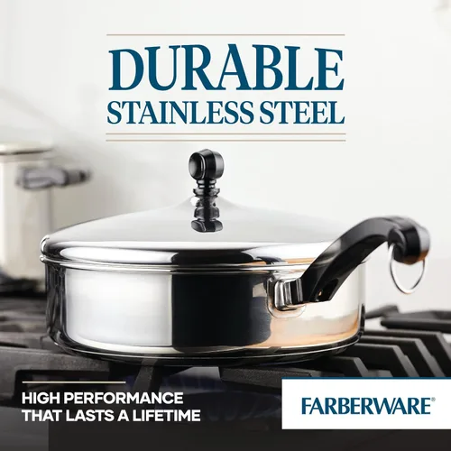 Vista 12 de Farberware Olla clásica de vapor hecha en acero inoxidable, 3 qt.