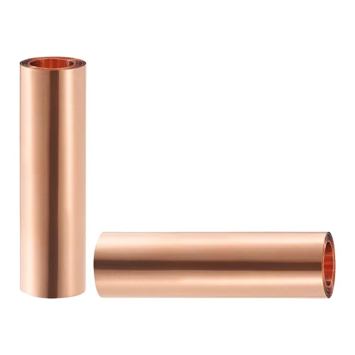 Vista 9 de DTGN Hojas de cobre puro de 39.370 x 1.969 x 0.004 in (LxWxT) - 1 paquete - Buenas para hacer piezas de maquinaria - Placas de cobre de metal