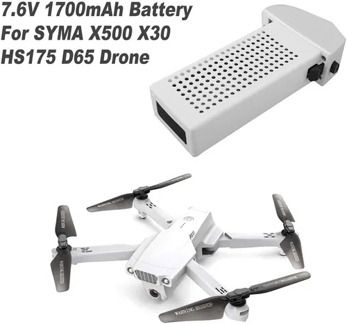 Vista 2 de Accesorio 1PCS 7.6V 1700mAh batería de litio para SYMA X500 X30 HS175 HS175D D65 Control remoto Drone