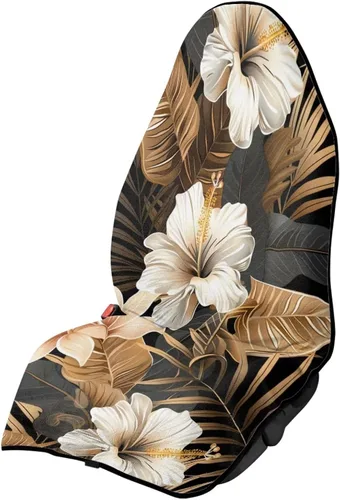 Vista 30 de Fundas de Asiento de Coche con Diseño de Sudadera de Girasol y Bandera Estadounidense para Coche, Camión, SUVs, Protector de Asiento Impermeable