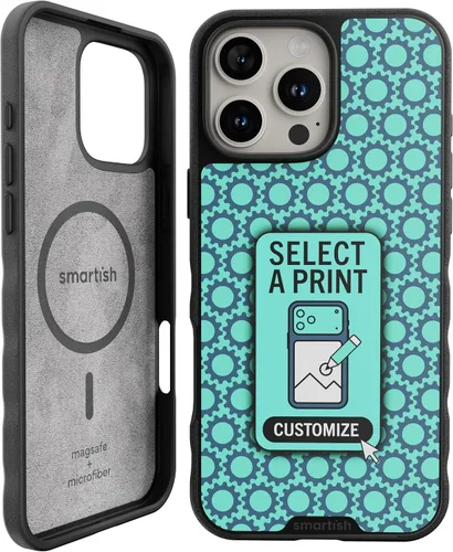 Vista 49 de Smartish® Funda delgada para iPhone 13 Pro - Gripmunk - [ligera + protectora] Funda de agarre fina - Black Tie Affair