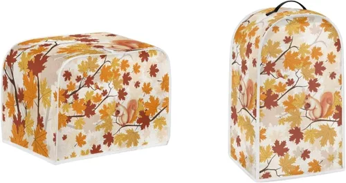 Vista 31 de Cubiertas para tostadoras de murciélagos de 2 rebanadas, protectores decorativos a prueba de polvo, cubiertas de tostadora, resistentes a